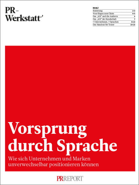 Vorsprung durch Sprache