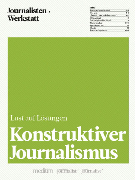 Konstruktiver Journalismus